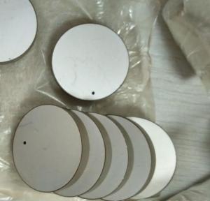 China CCWY Round P4 P5 Or P8 Piezo Ceramic Plate factory