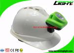 Cordless Mining Hard Hat Led Lights , Underground Mining Headlight Explosion