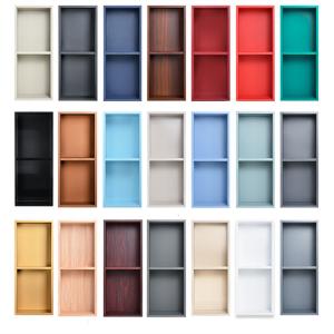 12x24 Inch Shower Wall Recessed Shelf Adjustable Bathroom Wall Niche Shelf