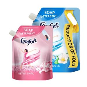 China 500ml Liquid Packaging Bag Wholesale Stand Up Pouch With Spout Packaging factory