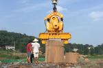 Low Maintenance 60kw Electric Vibro Pile Hammer For Sheet Pile