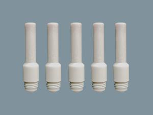 China 99.8% High Purity Alumina Ceramic Wheels And Nozzles For Industrial Machinery factory