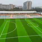 Monofilament PE Outdoor Artificial Grass Residential For Landscaping High