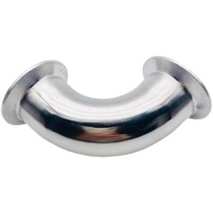 China WZ Sanitary Stainless Steel 304 316 90 Degree Pipe Elbow with Cylindrical Head Code factory