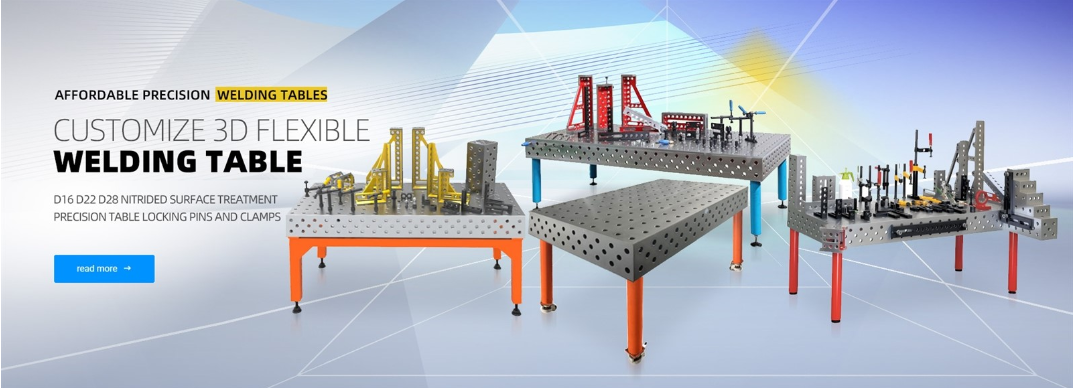 Precision D28 Welding Table with 0.05mm Hole Spacing Accuracy