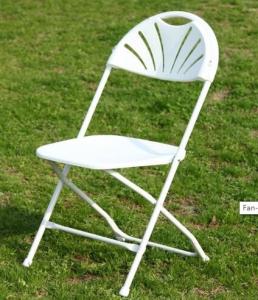 China China Fan-Back Folding Chair for Church,Outdoor Wedding Event factory