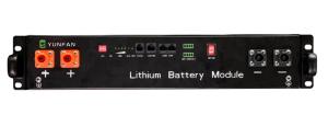 China OEM Rack Mounted Lithium Battery 48V 100AH Solar Power Battery Pack factory
