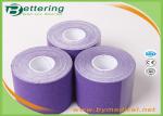 Elastic Athletic Kinesiology Physiotherapy Tape , Colored Kinesiology Tape Knee