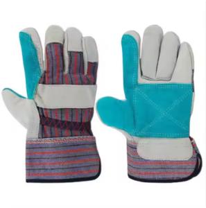 China High Quality Leather Work Assembly Gloves / Working Gloves factory