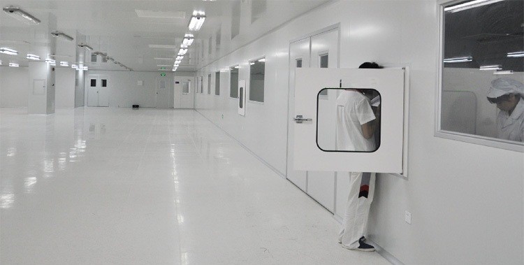 Class A Cleanliness and Performance Pass Box Clean Room