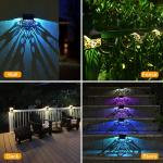 IP65 outdoor solar landscape lights for wall garden waterproof LED light
