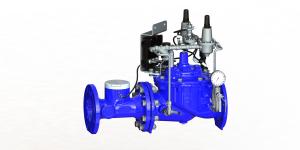 China Flow Rate Epoxy Water Pressure Regulator Valve With Remote Controller factory