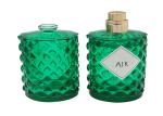Custom Colored Clear Glass Perfume Bottles 50ml With Mist Pump Sprayers
