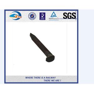 Dacromet / Sherardizing Elastic Railroad Track Spikes For Railway Sleeper