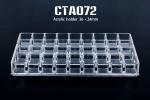 36 Holes 24mm Acrylic Cosmetic Bottle Display Lipstick Stand Holder