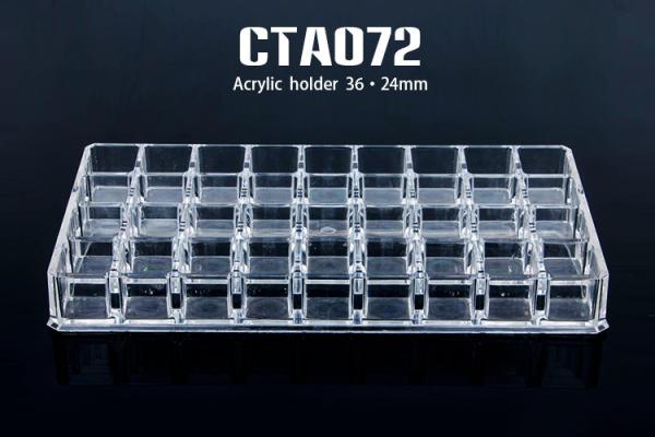 Acrylic Bottle Holder Tattoo Accessories Plastic Lipstick Display Nail Polish