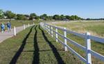 Lightweight White Fiberglass Fence Panel Weather Resistant For Home Safety