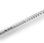 Single extrusion screw with mixing head for manufacturing granular PE, PPR, and