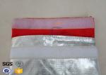 Money / Document Safe Bag Fiberglass Fabric Waterproof Fire Resistant Material