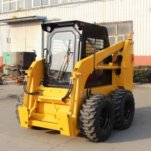 China Wheel Tracked Skid Steer Loader Mini With Bucket factory