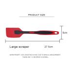 LFGB Standard Non Stick 11 Piece Silicone Turner Spatula