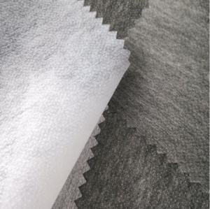 China 150cm Width GAOXIN Nonwoven Fusible Interlining Fabric Ideal for Interlinings Linings factory