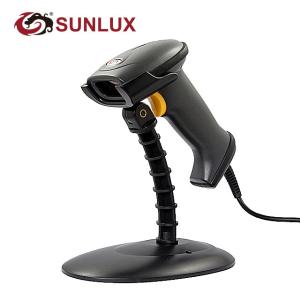 China Sensitive Portable Barcode Reader , Stylish Design Supermarket Barcode Scanner factory