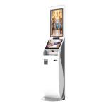 Outdoor Floor Standing Touch Screen Kiosk Coin Notes Parking Payment Kiosk
