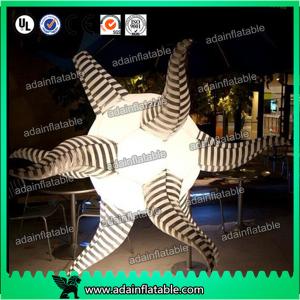 China Fire Retardant Inflatable Stars / Inflatable LED Star Party Decoration factory
