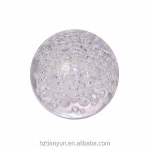 China Clear Acrylic Plastic Bubble Ball , 75mm Resin Crystal Ball factory