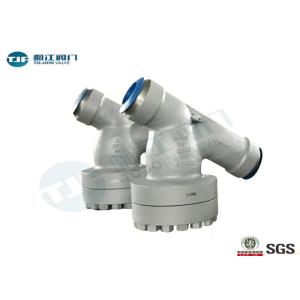 WCB / Cast Steel Y Strainer Valve With Socket Welded And Butt Welded Connection