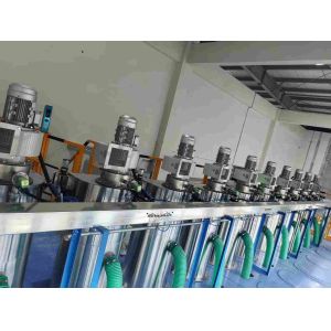 Industrial Modified Plastics Pneumatic Conveying System With Auto Batching And
