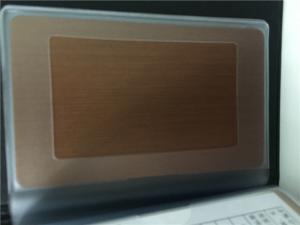 China 5.0mm PVDF Coated Aluminium Wood Panel For Subway Energy Saving factory