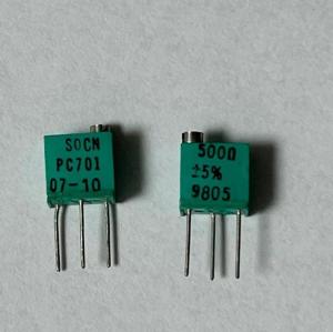 China Y4053500R000J0L Trimmer Resistors - Through Hole 500ohms 1/4w 5% 6.35mm sq seal on sale