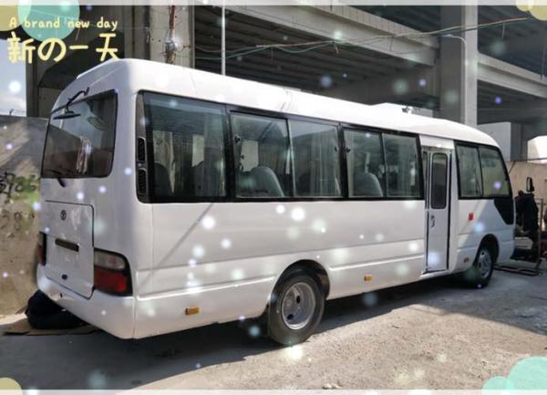 1HZ engine diesel Used TOYOTA coaster bus 30 seats 2016 cheap TOYOTA Bus