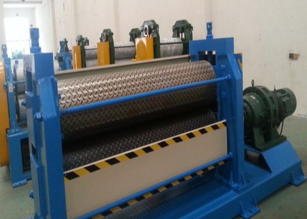 1250mm Accessory Equipment Galvanized Color Steel Sheet Flower Dots Embossing