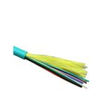Blue Indoor Optical Fiber Cable , 10G Multimode 8 Core Fibre CableGJFJV