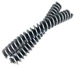 Galvanized Metal Spiral Coil Spring Brush Roller For Polishing