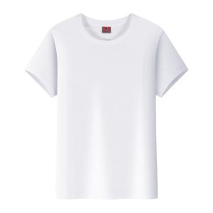 China 240gsm Round Neck Plain T Shirt Anti Pilling SGS Leisure Cotton Summer T Shirt factory