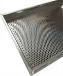 316 Stainless Steel Mesh Tray Oven Metal Perforatted Baking 2.0mm Thickness