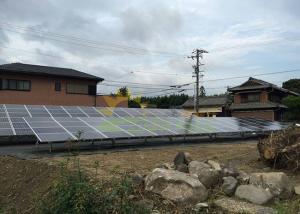 China Solar Roof Ground Mounted Solar Pv Flat Roof &amp; Open Field Installation factory
