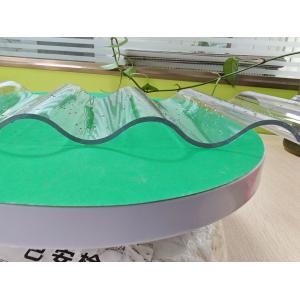 High Impact Resistance Plastic Polycarbonate corrugated Sheet for Roof and Wall