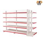 55kg 1800mm Tall Metal Storage Rack Supermarket Shelves Gondola Cold Rolled