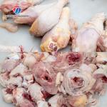 380V 2.2KW Canteen fresh meat slicing machine chicken neck duck neck slicing
