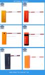 Parking Lot Automatic Boom Barrier Anti - Collision 3 Meter Round Arm