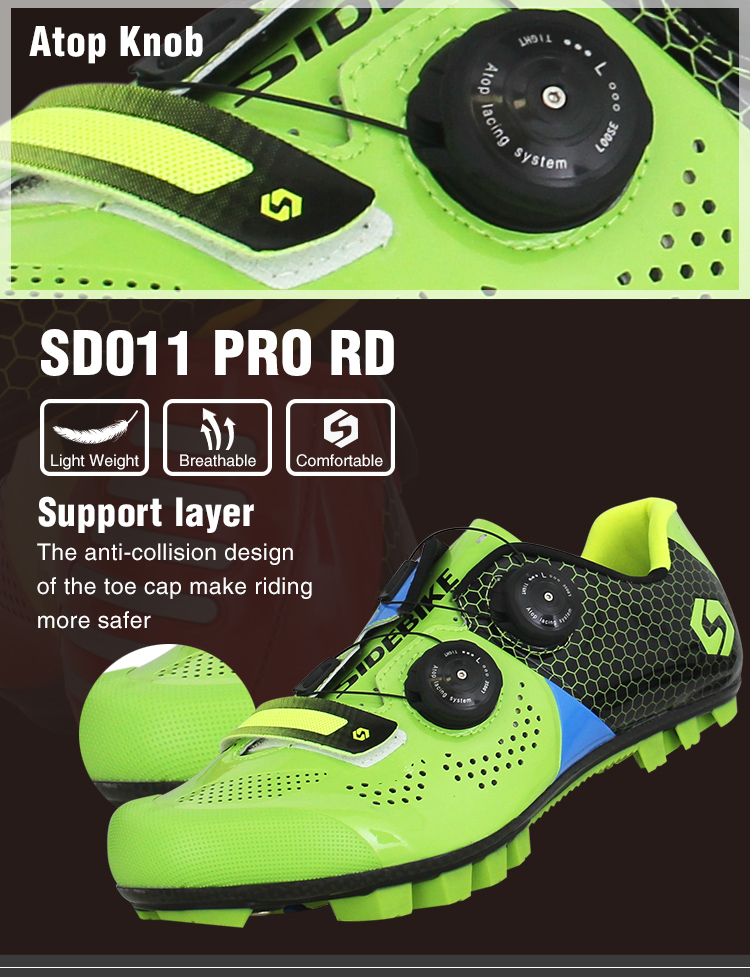 Self Locking Mens SPD Cycling Shoes , Mens Specialized Mountain Bike Shoes