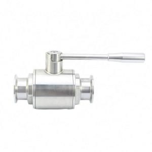 China ISO9001 Certified Quick Two Way Ball Valve for Sanitary Equipment No-Retention Design factory
