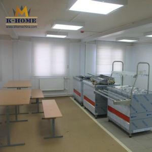 China Prefabricated Modular Container House As Construction Site Dining Hall factory