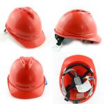 Four Point Suspension Hard Hat for Construction Inner Points ABS 410g T108 Blue
