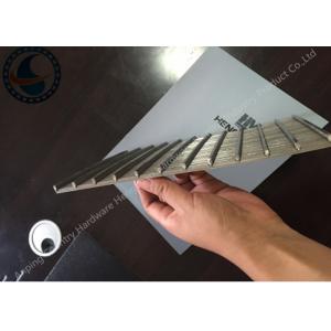 China Stainless Steel Wedge Wire Screen / Wedge Wire Sheets High Precision on sale